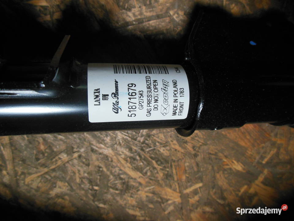 AMORTYZATOR PRZEDNI PRAWY FIAT 500 2007 51871679 Kozy