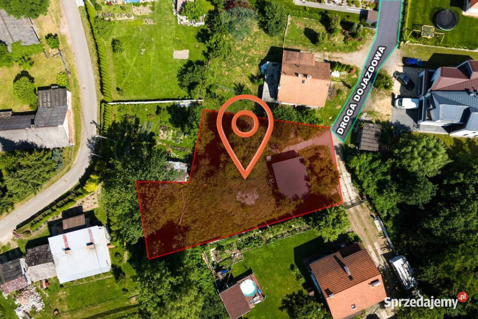 Działka budowlana 972 ar DębnikiSidzinaSkawina małopolskie Kraków sprzedam