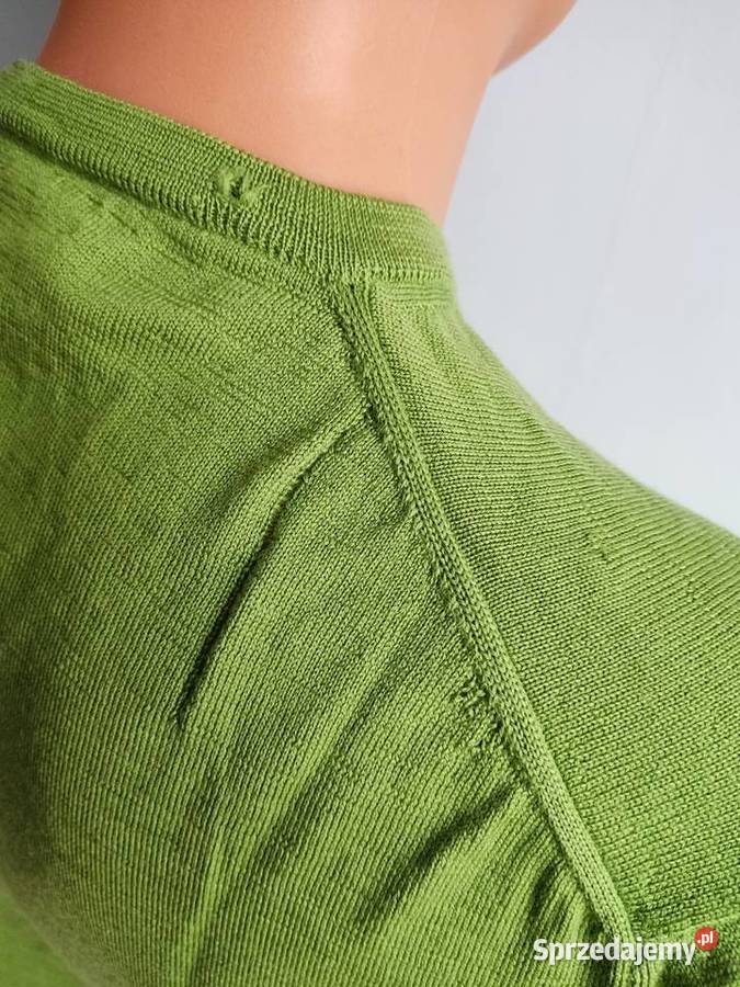 Sweter serek Fred Perry zielony Głuchołazy