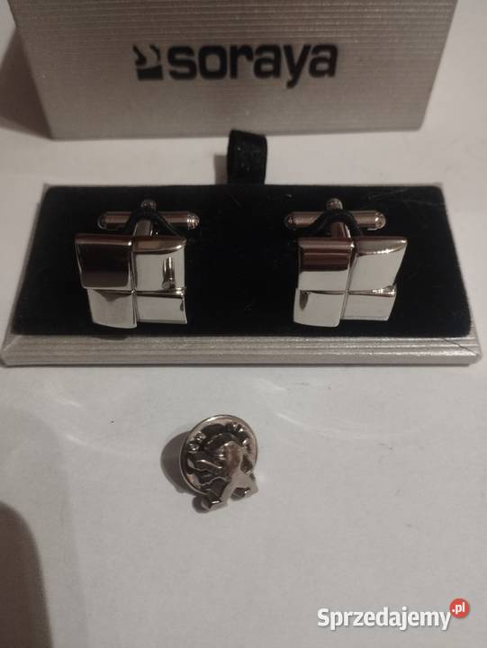 Spinki do mankietów posrebrzane Gdańsk