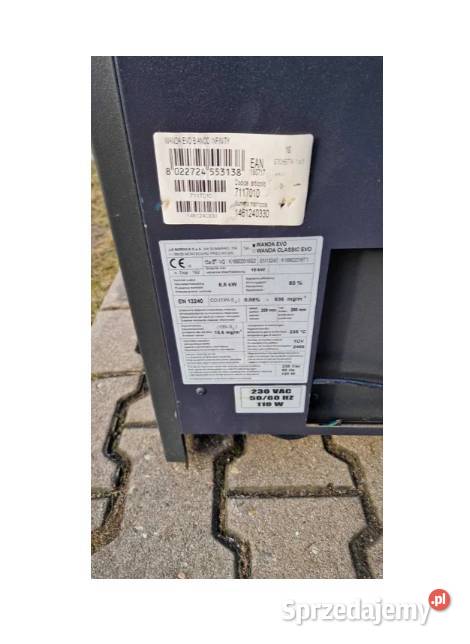 La Nordica Wanda piec kominek BIAŁY AUTOMATYCZNY śląskie Katowice