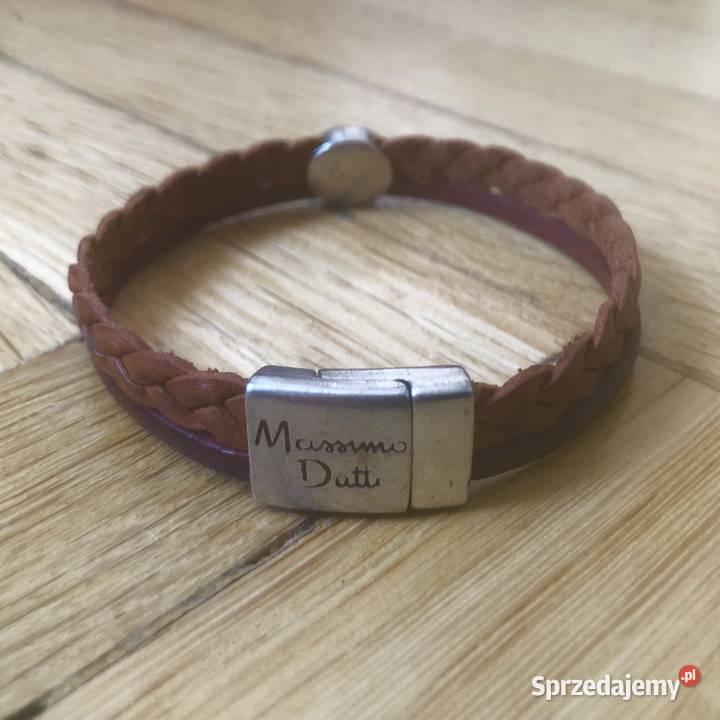 Massimo Duttiskórzana bransoletka