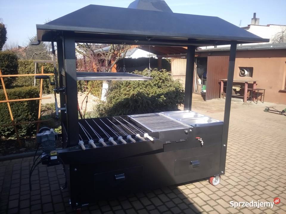 Gastronomiczny grill cateringowy węglowy Damasławek