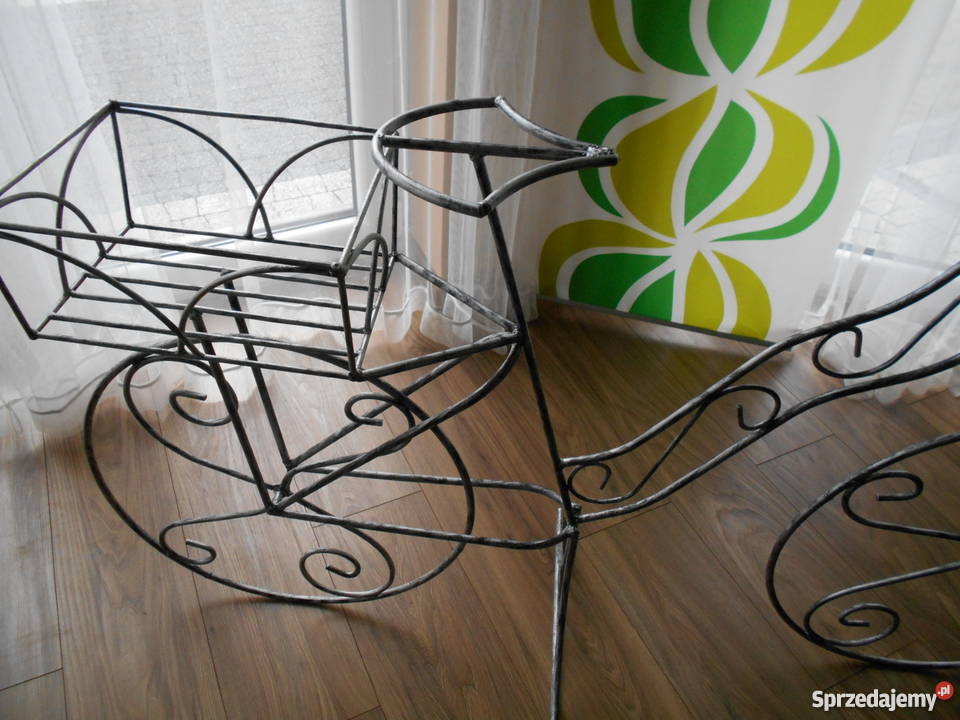 kwietnik rower kuty kwietnik odcienie szarości Oświęcim