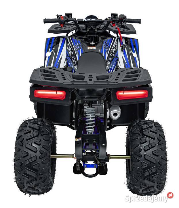Quad Spalinowy Discoverer 125cc niebieski Marki