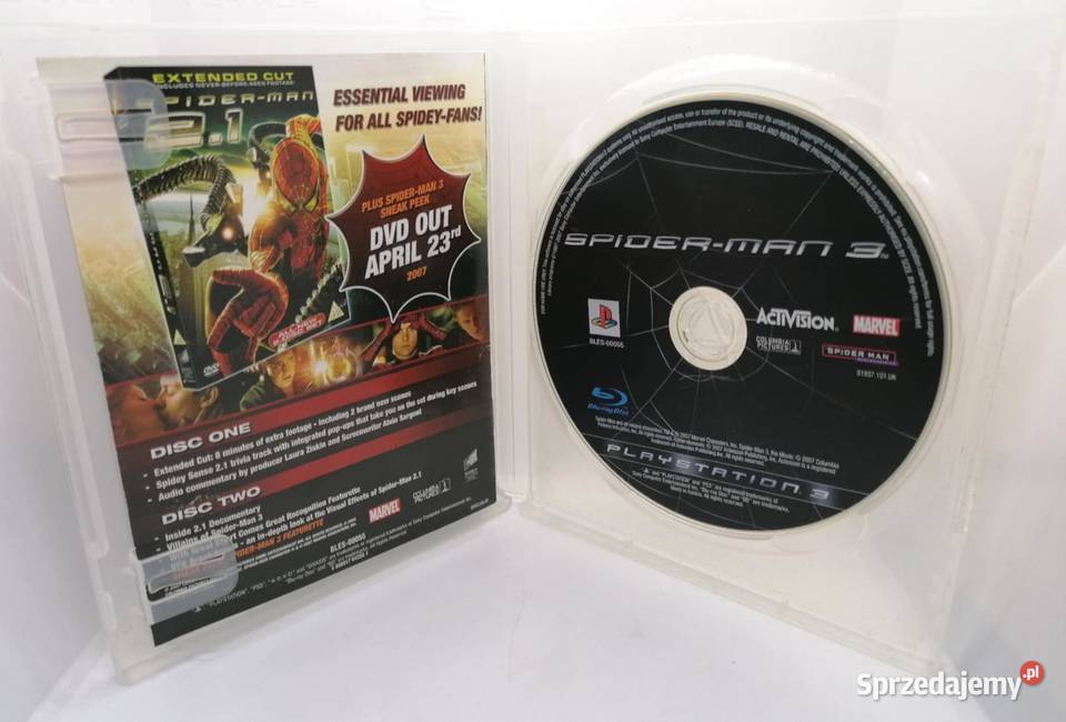 Gra SpiderMan 3 3 Gry na konsole Elbląg sprzedam