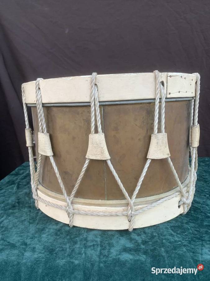 Bęben wojskowy Sygnowany Łowicz sprzedam