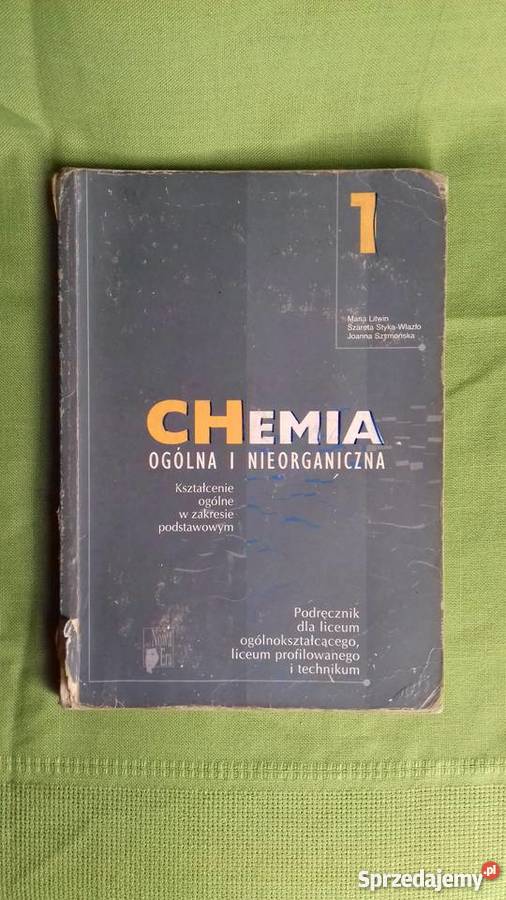 Chemia ogólna i nieorganiczna podręcznik Małkinia Górna
