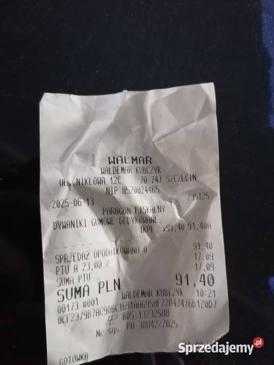 VW PASSAT B8 dywaniki gumowe STOPERY Piaseczno