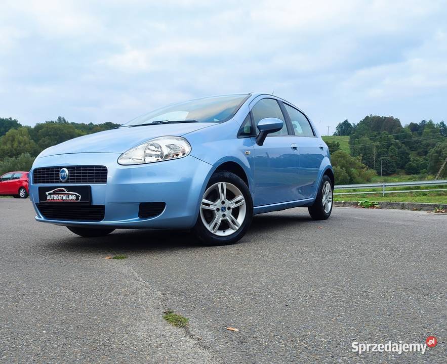 Ładny Fiat Grande Punto 14 benzyna z gazem LPG 209100km Domaradz