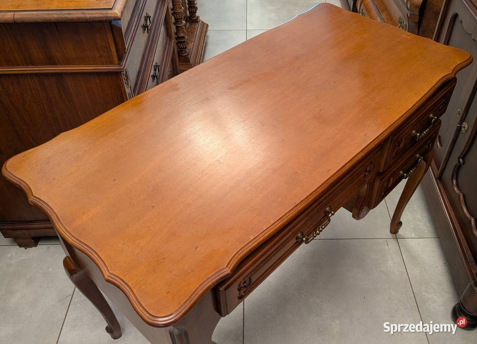 Dębowe biurko ludwikowskiesklep Dąbrowa Górnicza śląskie