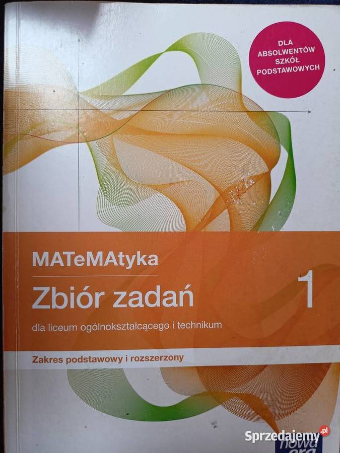 Matematyka 1 zbiór najtańsze podręczniki szkolne mazowieckie Warszawa