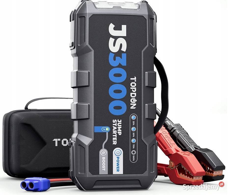 TOPDON JS3000 Jump starter rozruch 24000mAh