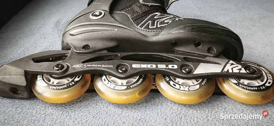 Rolki K2 model EXO 50 rozmiar 390 wkładki 240 Piotrków Trybunalski