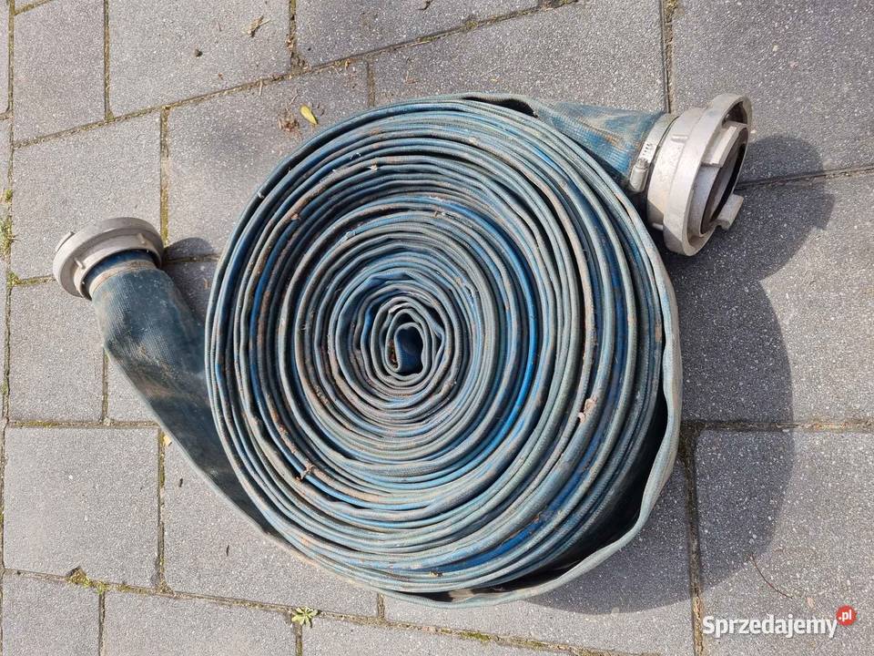 Wąż strażacki 75 gumowany ok 40mb Siechnice