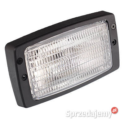 LAMPA ROBOCZA PROSTOKĄTNA PLASTIKOWA 12V 55W H3
