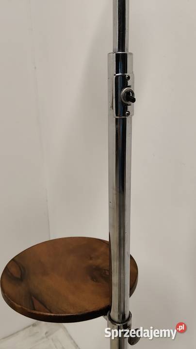 lampa podłogowa art deco modernizm chrom lata Radomsko sprzedam