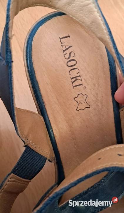 Buty na obcasie sandałki rozmiar 38 Lasocki Rabka-Zdrój