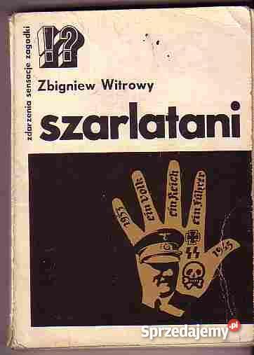 3404 SZARLATANI ZBIGNIEW WITROWY Proza i poezja Czyrna sprzedam