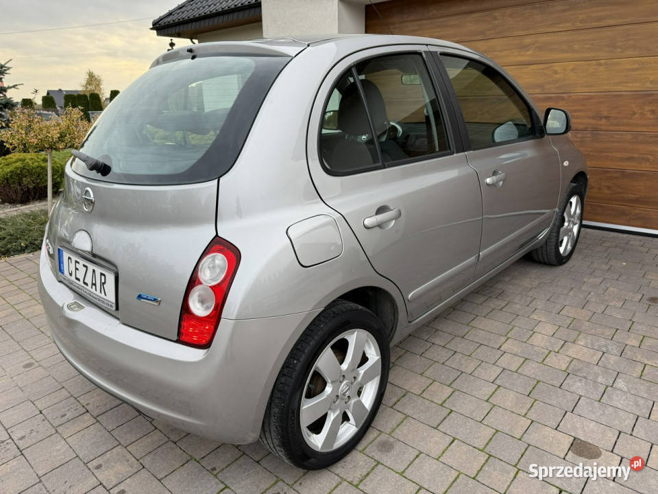 Nissan Micra 10r ładna zadbana bezwypadkowa z komputer pokładowy Konradów sprzedam