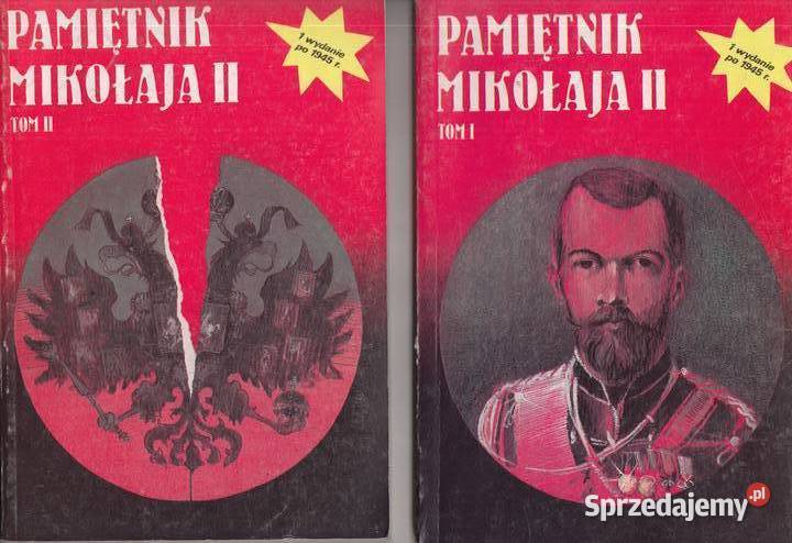 03393 PAMIĘTNIK MIKOŁAJA II 2 TOMY Proza i poezja