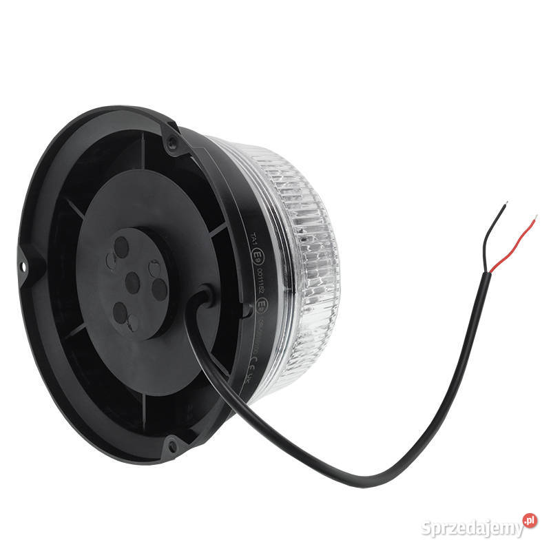 LAMPA OSTRZEGAWCZA KOGUT 3 OTWORY 16 LED 1224V