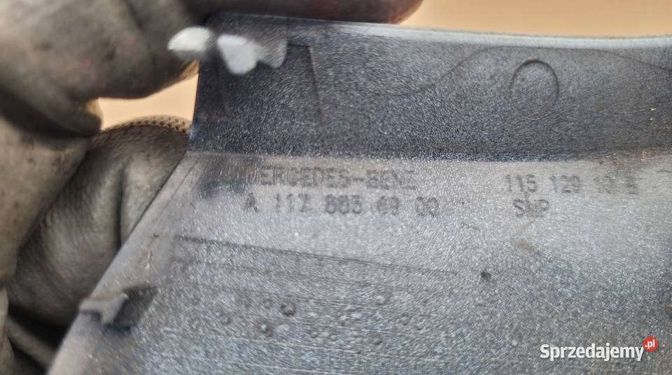 MERCEDES CLA W117 AMG ZAŚLEPKA HAKA ZDERZAKA Ruda Śląska