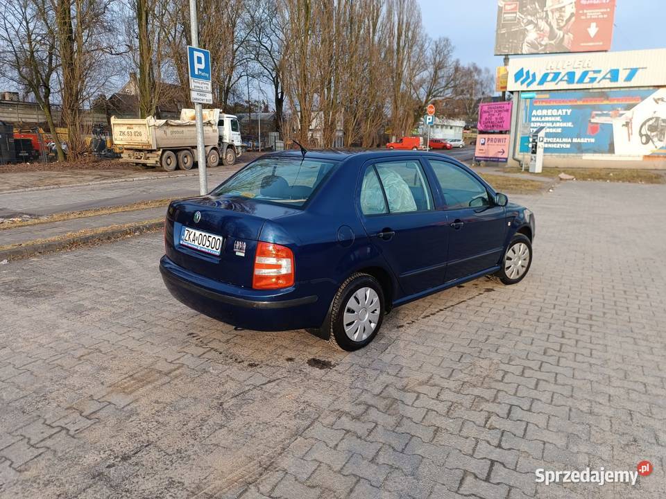 Skoda Fabia I Sedan 12 64 2006 r pierwszy benzyna Szczecin