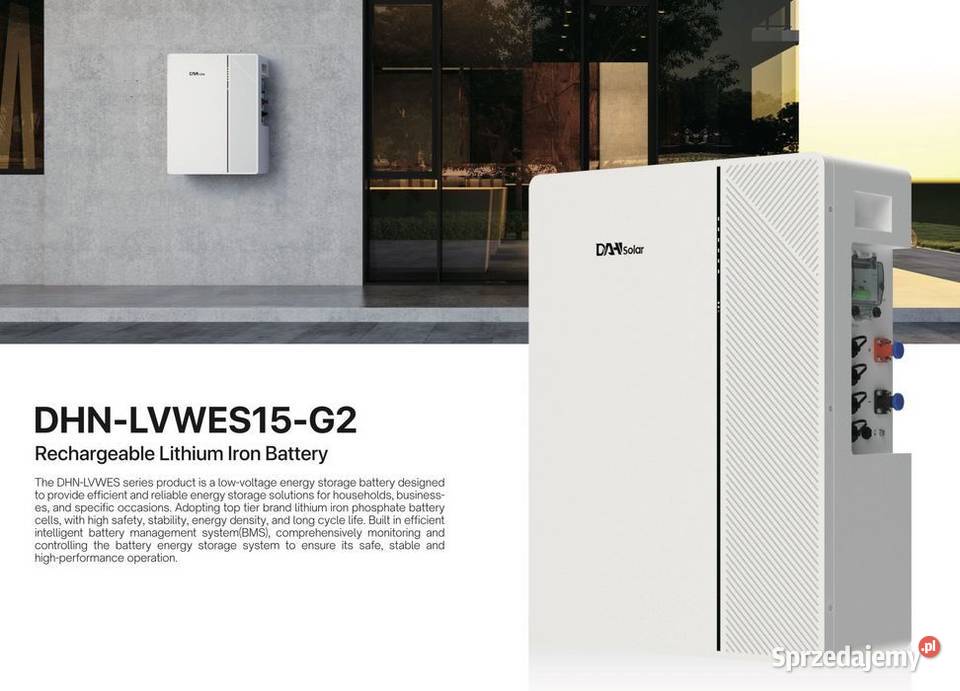 Magazyn energii LV DAH SOLAR DHNLVWES15G1 143 Magazyny energii sprzedam
