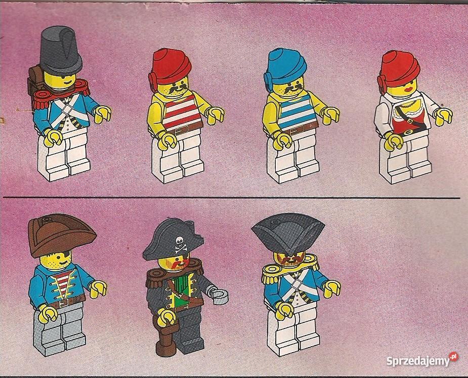 Klocki LEGO 6273 Wyspa Piratów Model Legoland Łódź