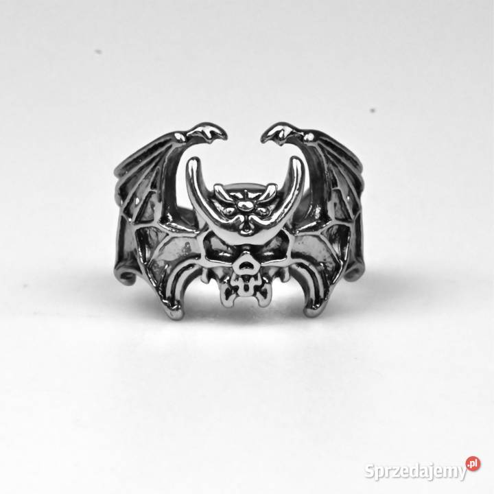 Night Lords Rozmiar Regulowany Metal Pierścień Pozostałe Szczecin sprzedam