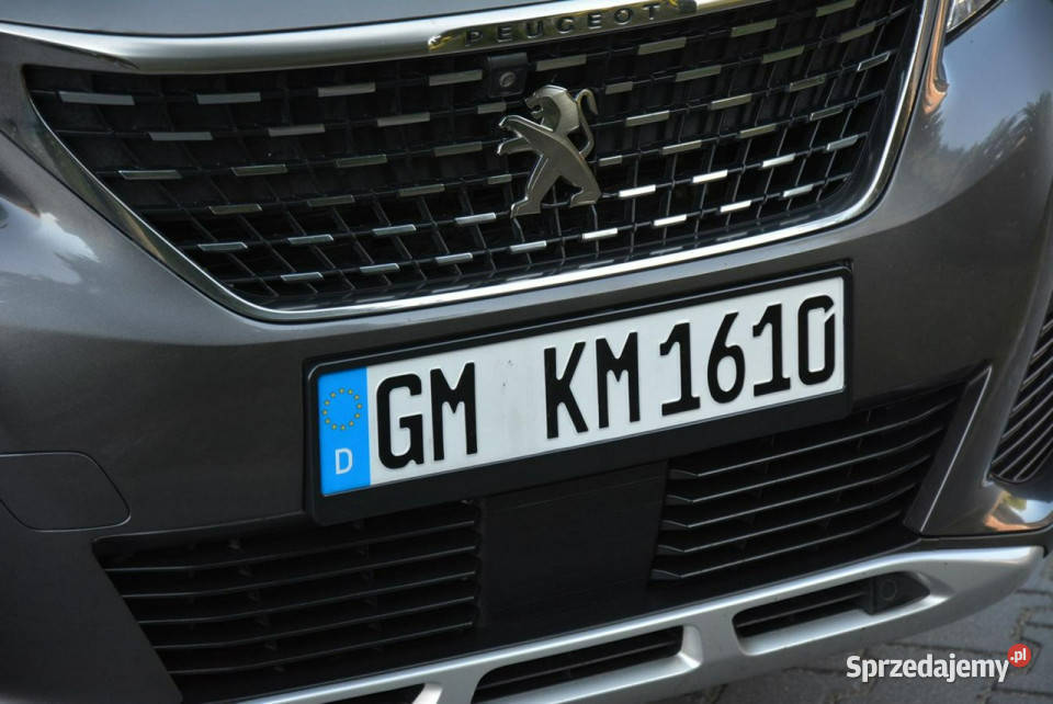 Peugeot 5008 GTLine Radar ACC Skóry 7foteli Navi bluetooth Ostrów Mazowiecka