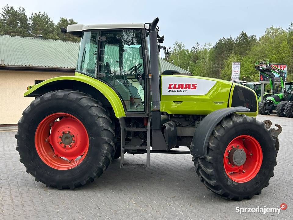 Claas Ares 816RZ John Deere 826 836 Renault 735 Laskowiec
