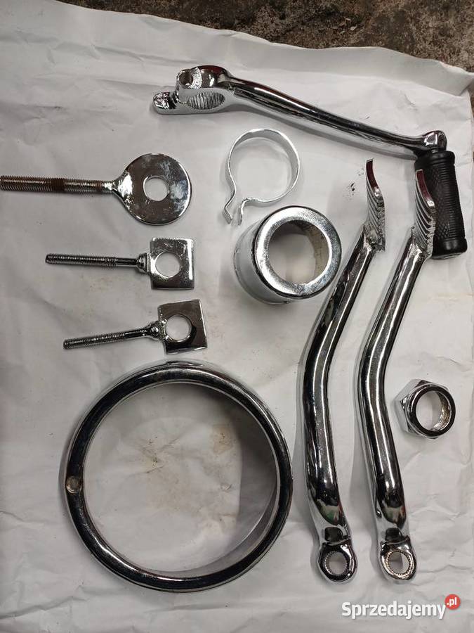 Jawa350 jawka mustang pancerka chromy Gródek