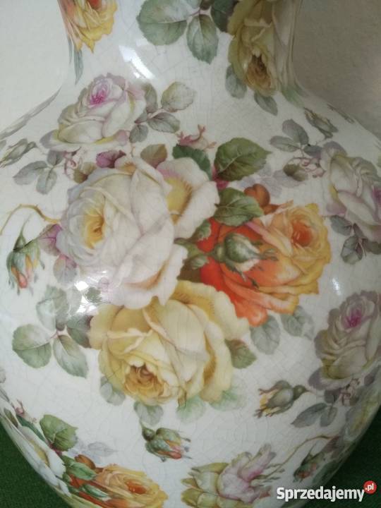 Piękne duże porcelanowe wazony Bawaria waga 8 Ropa