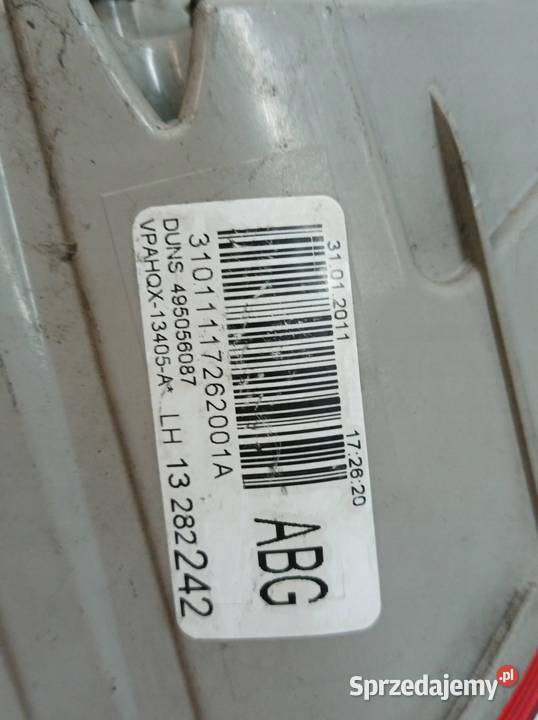 LAMPA TYŁ LEWA KOMBI 13282242 Opel Astra IV 2009 Lampy tylne sprzedam