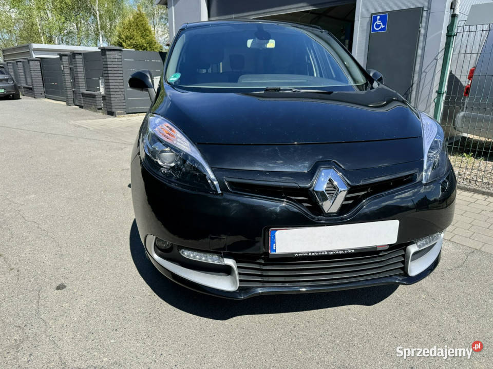 Renault Scenic 15 dci automatic limited mod 2015 kurtyny powietrzne Gdów