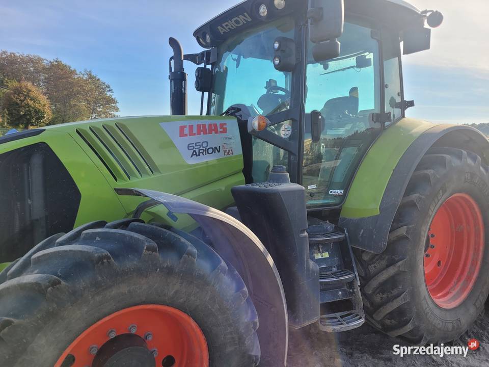 Claas arion 650 Cebis hexashift lubelskie Kozłówka