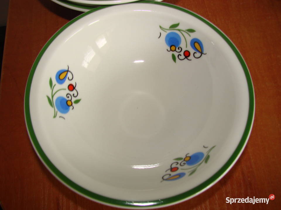 lubiana wzór kaszubski salaterka pomorskie Pruszcz Gdański