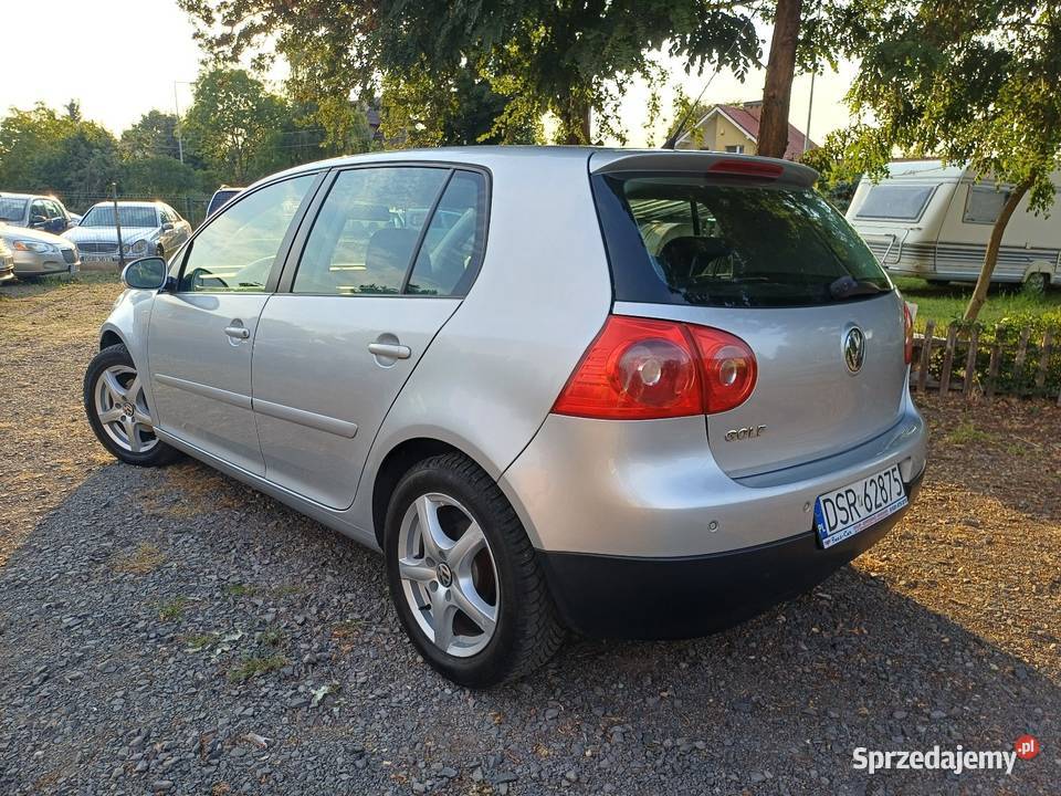 VW Golf 5 Hatchback 19 TDI 105 2007r 5drzwi Lubin