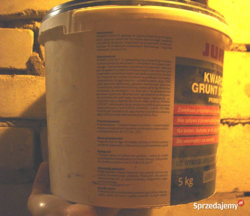 JurgaPRIMERCONTACT kwarcowy gruntszczepny 5 Bochnia