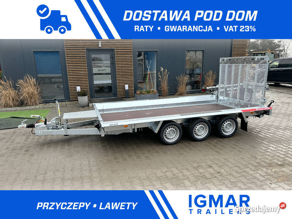 Przyczepa do minikoparki TEMARED BUILDER 40183