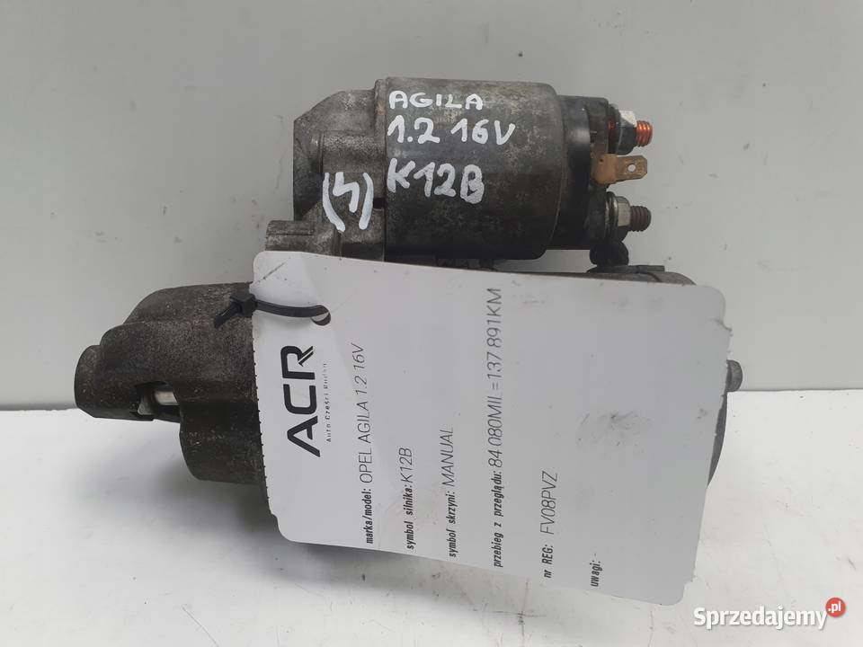 Opel Agila B 12 16V ROZRUSZNIK 3110051K0 Janów