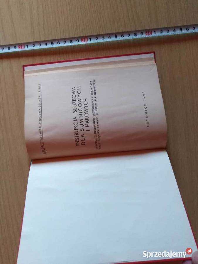 Instrukcja służbowa zabytek historia kolekcja sprzedam