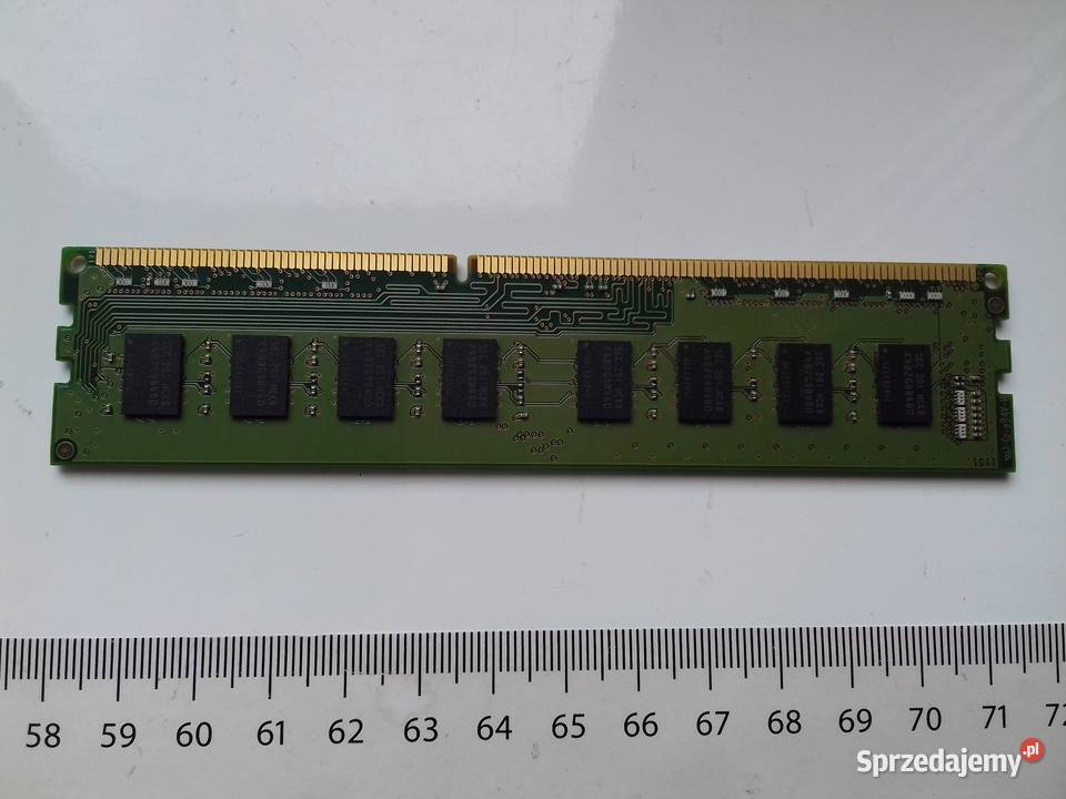 Samsung DDR3 4GB 1600MHz PC3 12800U DIMM używana Podzespoły bazowe Bydgoszcz