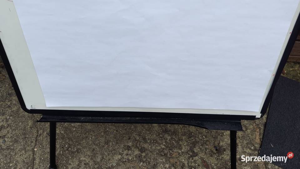 Tablica stojąca czarna szkoleniowa Warszawa