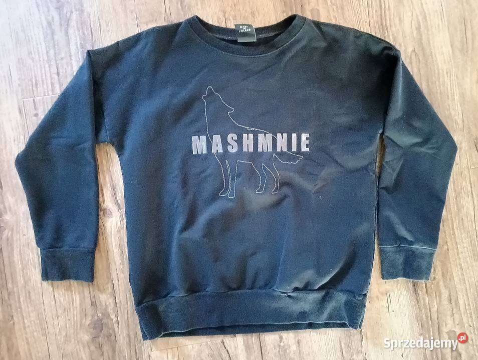 Mash Mnie czarna bluza z długim rękawem 140146 Zbylitowska Góra