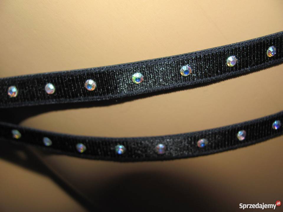 Seksowne body la senza czarne z brokatem Body i gorsety Zamość