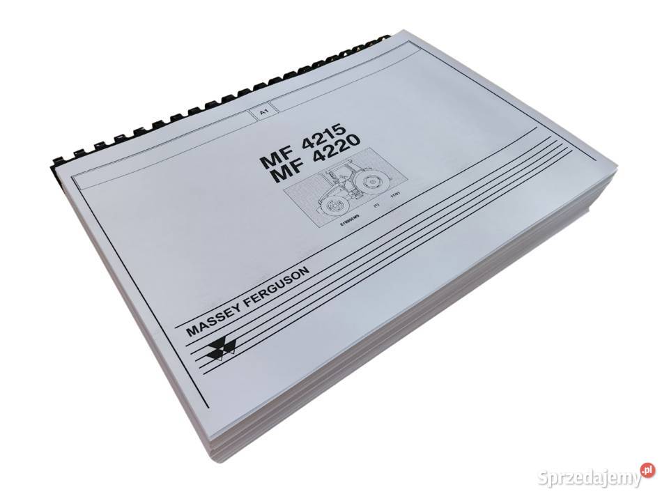 Massey Ferguson 4215 4220 katalog części Gdańsk