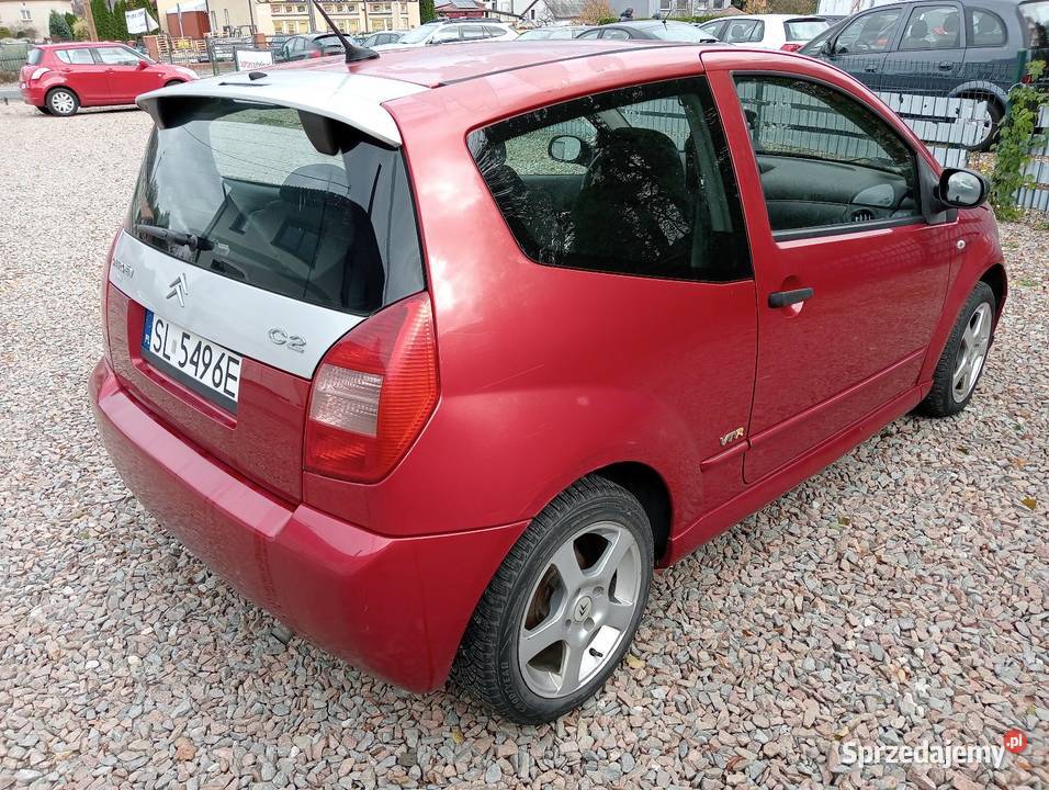Citroen C2 VTR 14 klima Alu komputerważne BT OC 190805km śląskie Jaworzno